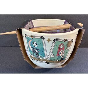 Nightmare Before Christmas Noodle Bowl Bundle Jack Sally ramen Star Crossed Love